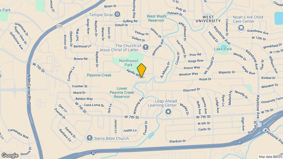 2742 Powder Dr Map and Location Details