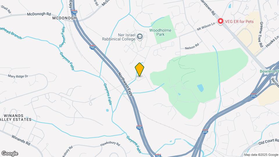 516 Downswing Rd Map and Location Details