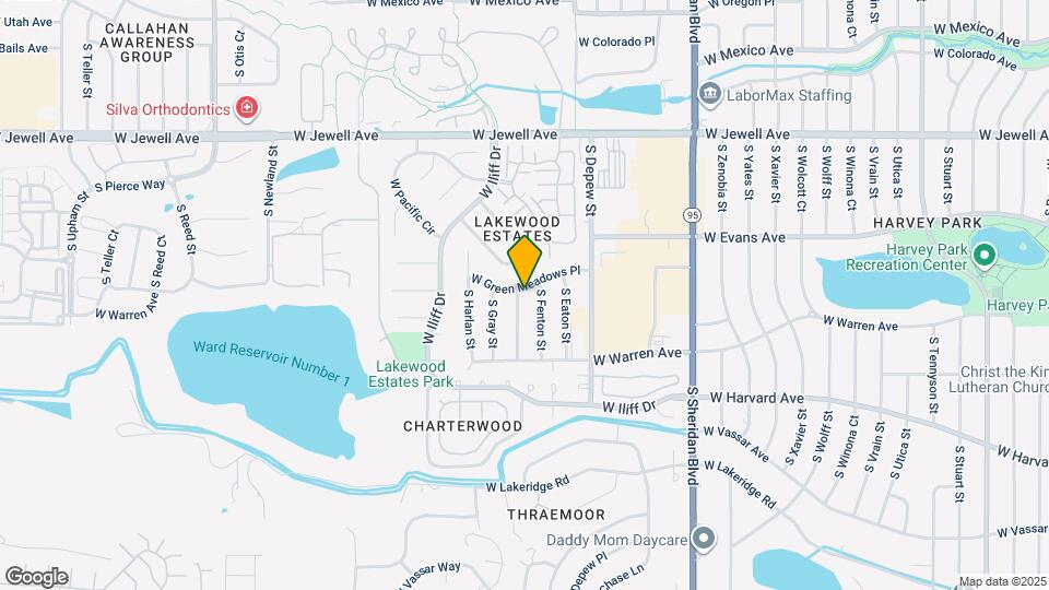 2126 S Golden Ct Map and Location Details
