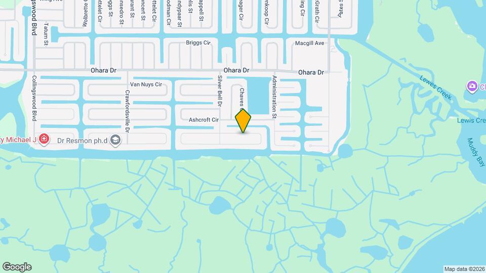18947 Ayrshire Cir Mapa y Detalles de la Ubicación