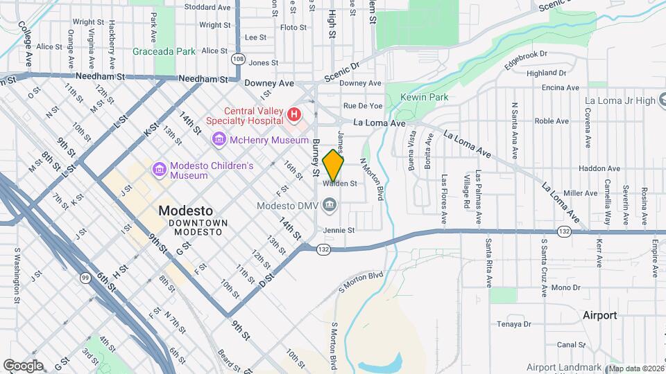 124 Walden St Mapa y Detalles de la Ubicación