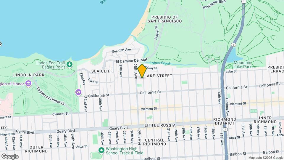 221 24th Ave Map and Location Details