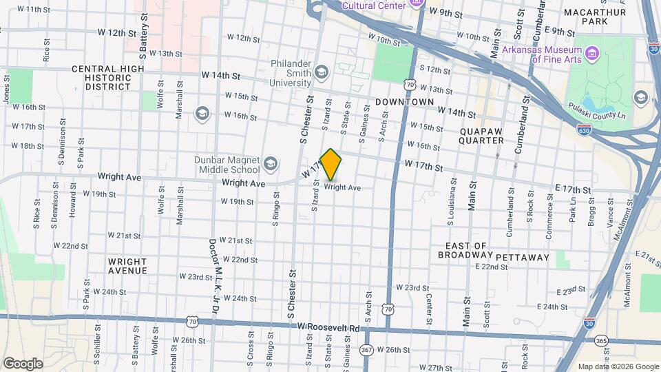 802 Wright Ave Mapa y Detalles de la Ubicación