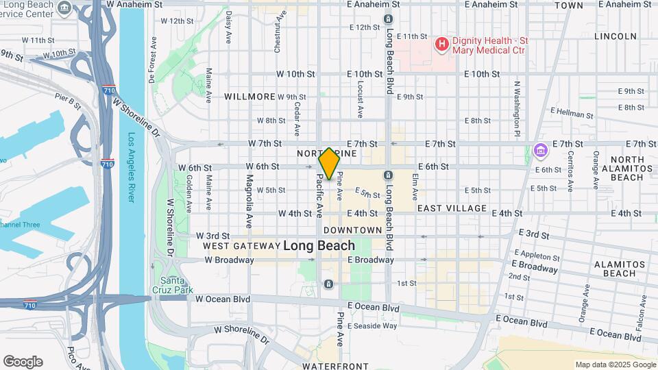 125 W 5th St Map and Location Details