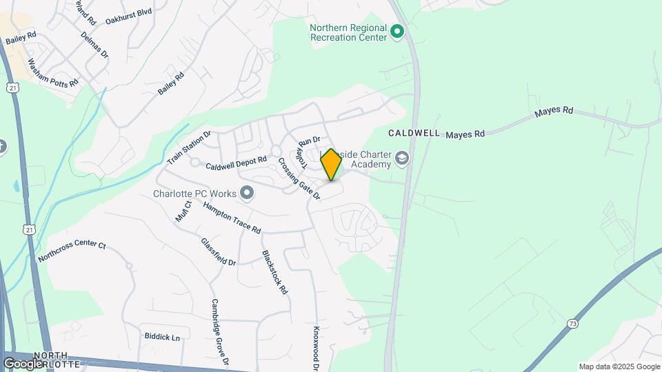 17562 Caldwell Track Dr Map and Location Details