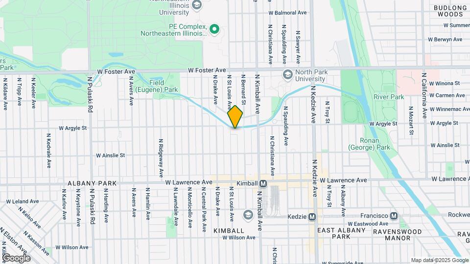 4941 N Saint Louis Ave Mapa y Detalles de la Ubicación