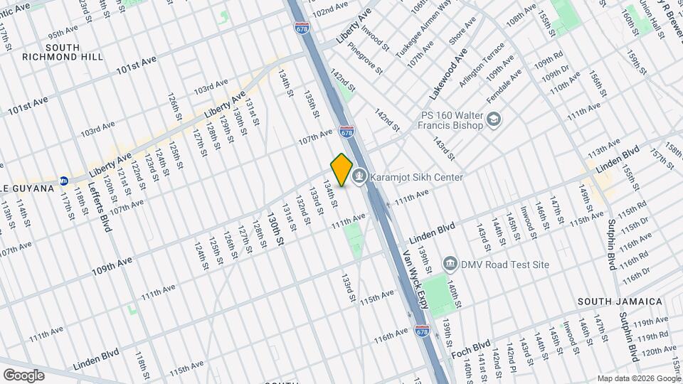 109-38-109135 135th St Map and Location Details