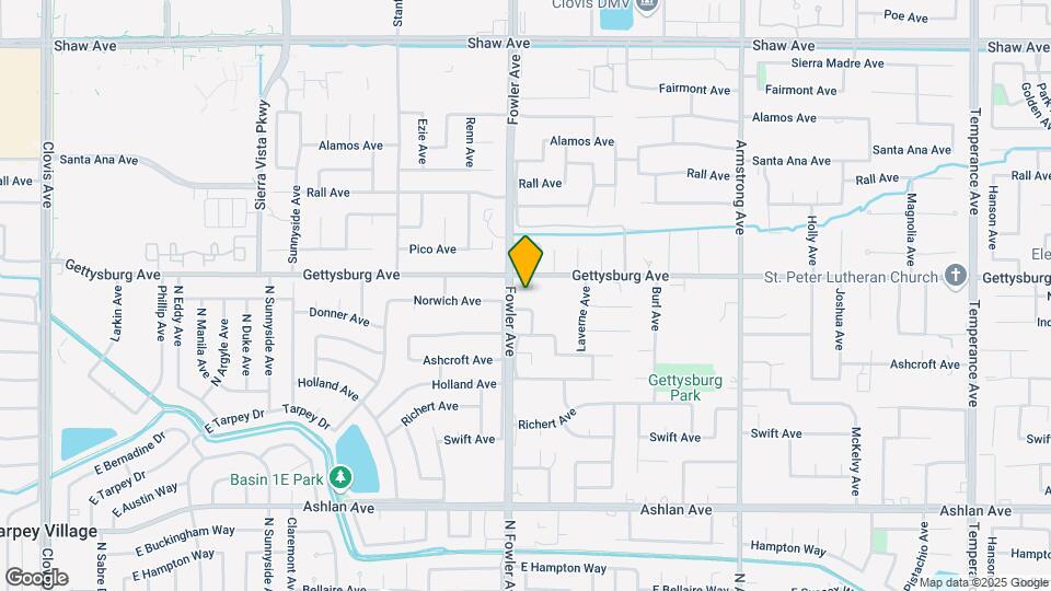 1824 Gettysburg Ave Map and Location Details