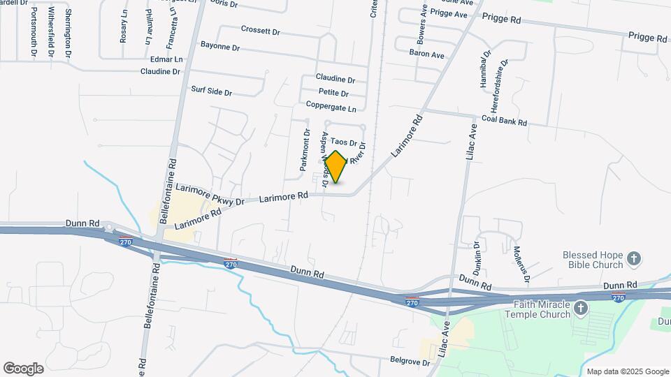 11339 Larimore Rd Map and Location Details