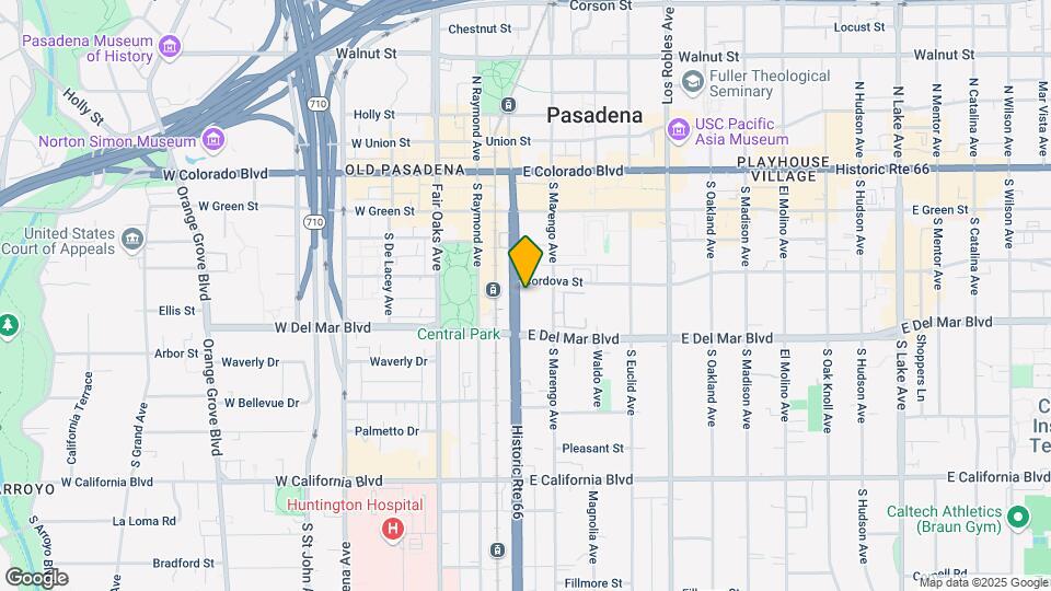 238 S Arroyo Pkwy Map and Location Details