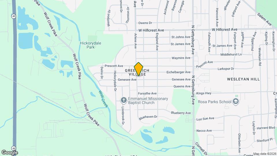 4723 Genesee Ave Mapa y Detalles de la Ubicación