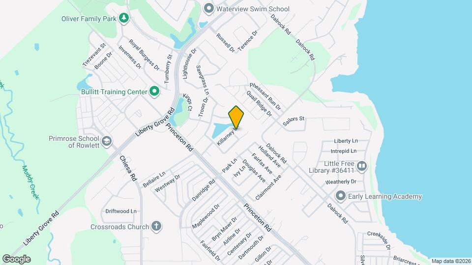 8002 Killarney Ln Map and Location Details