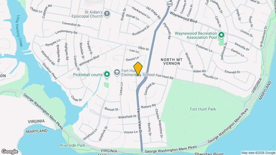 1805 Ingemar Ct Map and Location Details