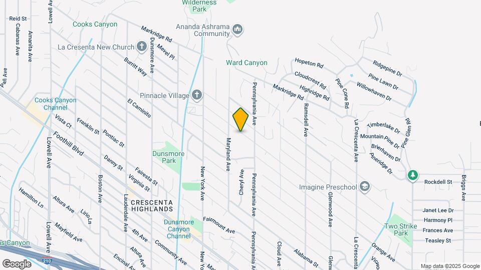 3232 Brookhill St Map and Location Details