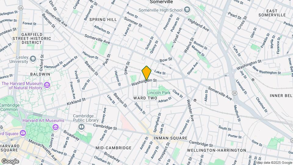 328 Washington St, Unit 2 Map and Location Details