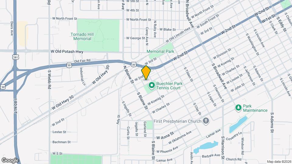 2414 W 1st St, Unit 2414 Map and Location Details