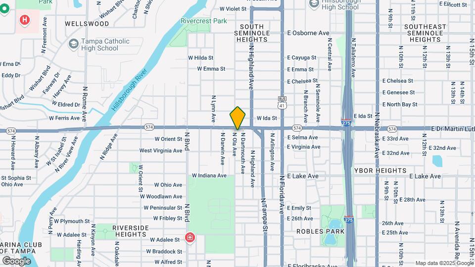 3915 N Ola Ave Map and Location Details