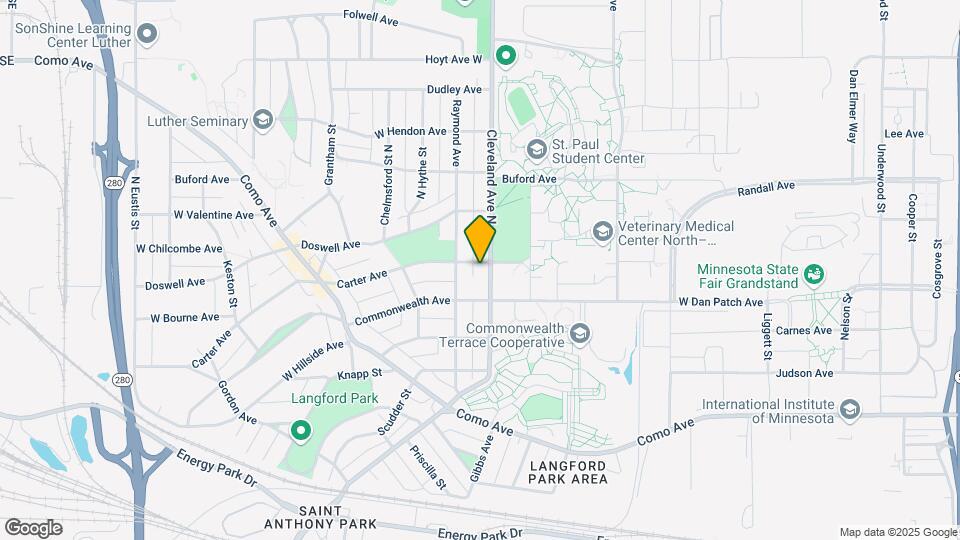 2060 Carter Ave Mapa y Detalles de la Ubicación