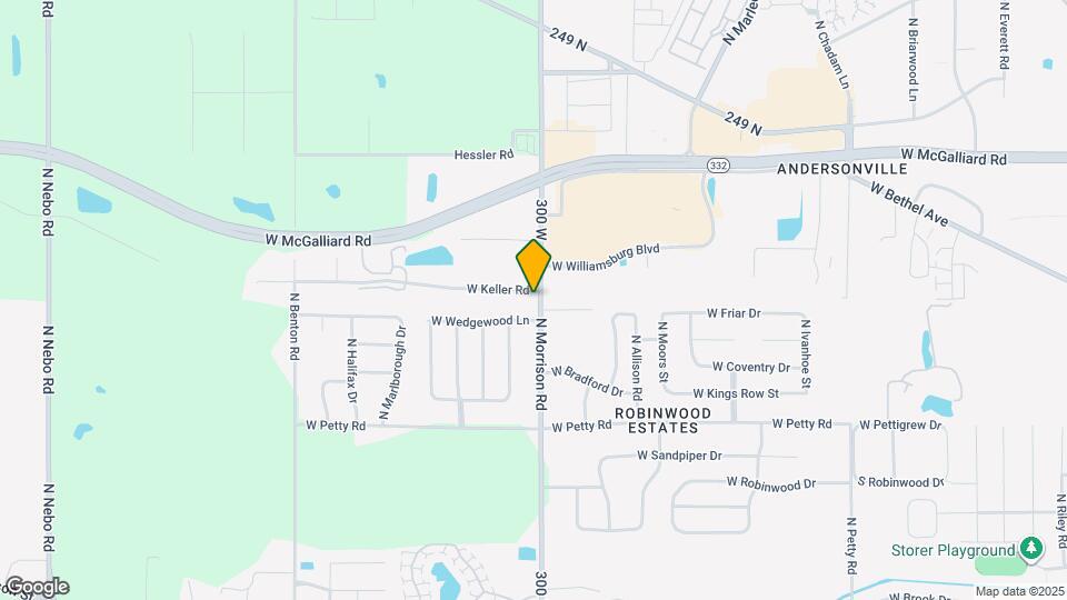 2601-2607 W Keller Rd Map and Location Details