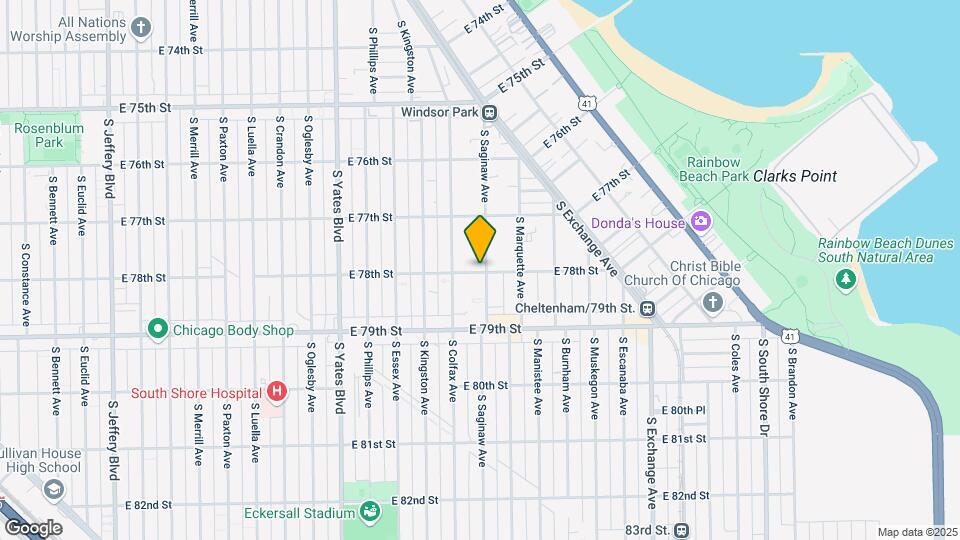 2626 E 78th St Map and Location Details
