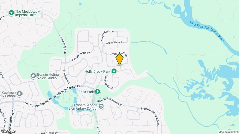 3750 Pinebrook Hollow Ln Map and Location Details