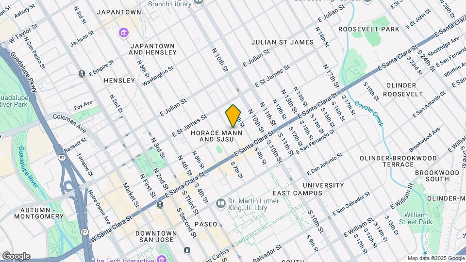 90 N 8th St Mapa y Detalles de la Ubicación