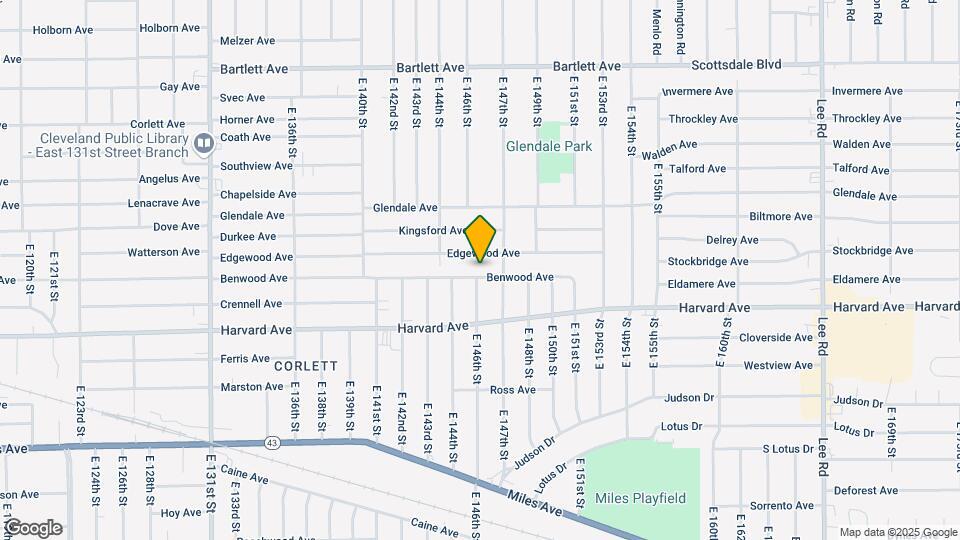 14601 Benwood Ave Mapa y Detalles de la Ubicación