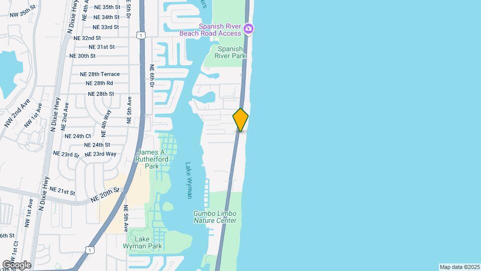 2330 N Ocean Blvd Map and Location Details