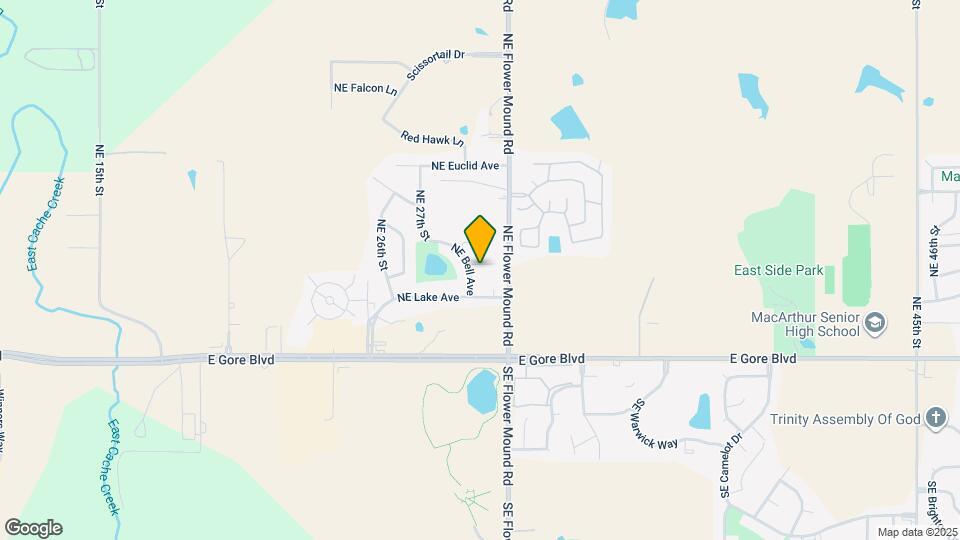 2903 NE Lakeview Cir Map and Location Details