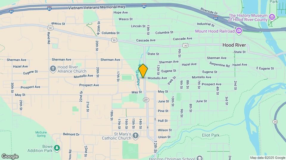 704 13th St Map and Location Details