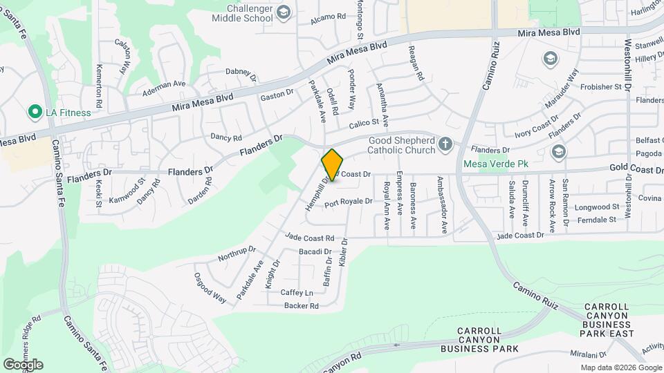 10202 Trails End Cir Map and Location Details