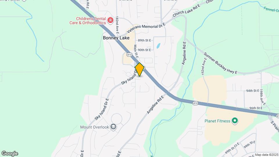 9152 184th Avenue East Map and Location Details