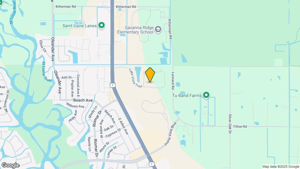 9 Lake Vista Trail Map and Location Details