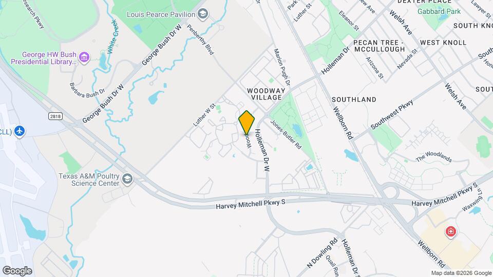 1903 Woodsman Dr Map and Location Details