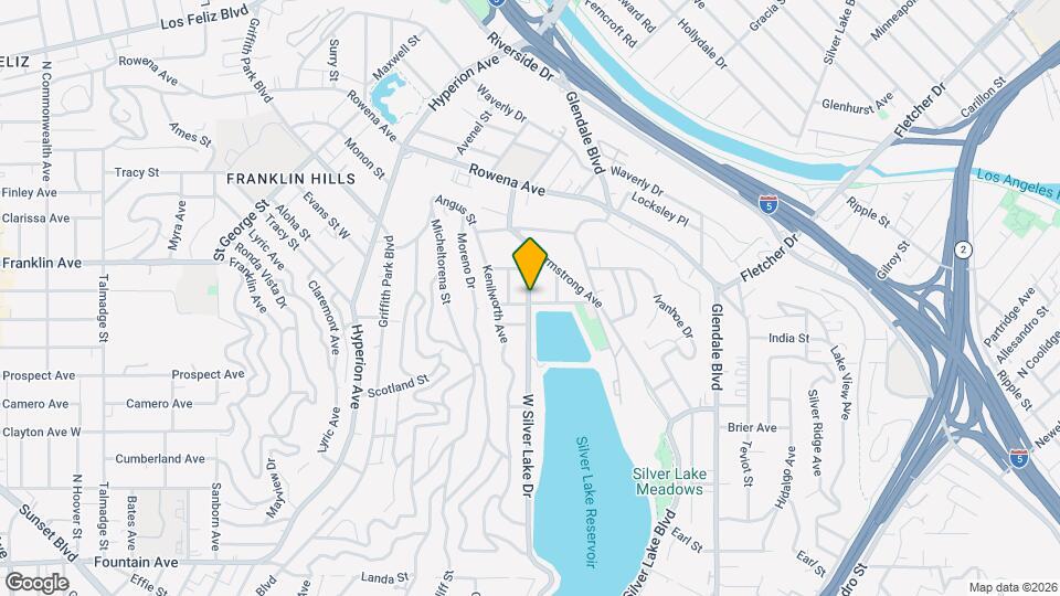 2402 W Silver Lake Dr Map and Location Details