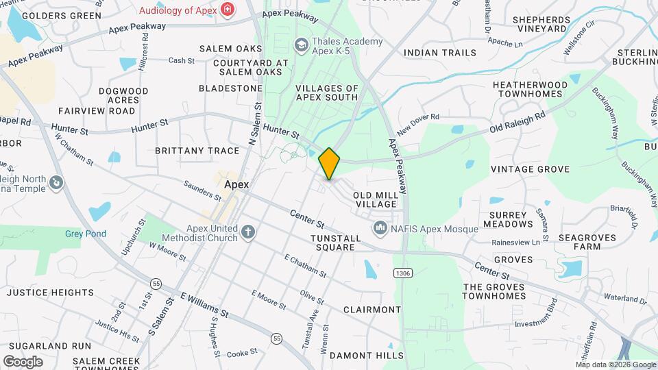 603 Old Mill Village Dr Map and Location Details