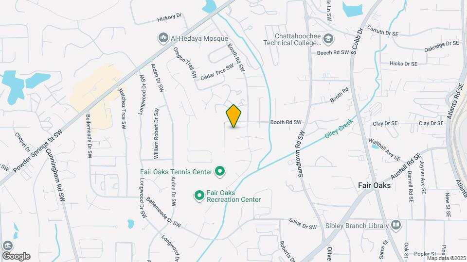 391 Pleasant Oak Ct SW Map and Location Details