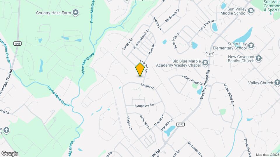 1005 Marcell Ln Map and Location Details