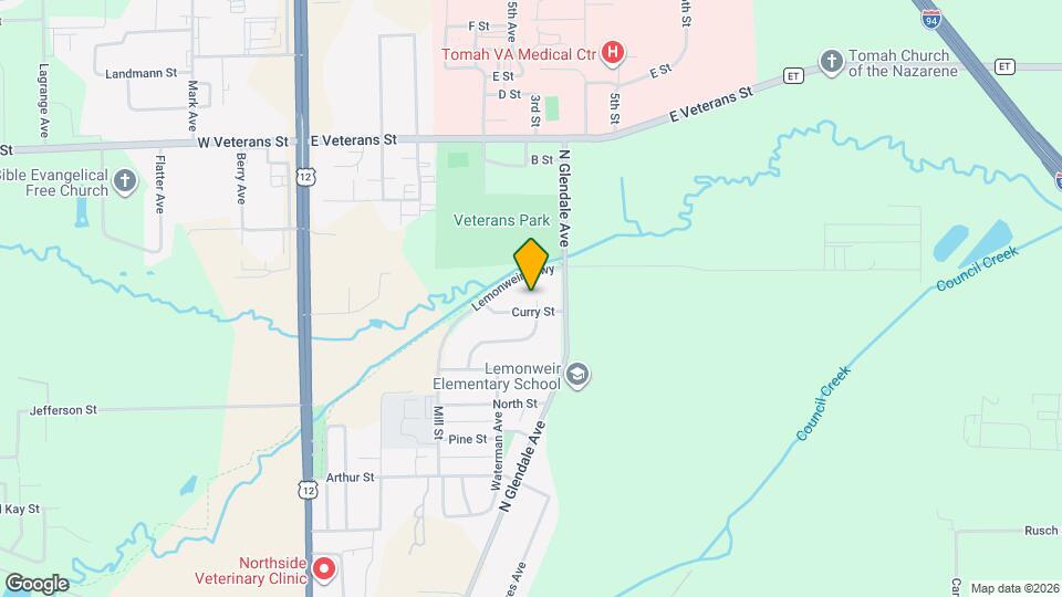 908 Maple Grove St Map and Location Details