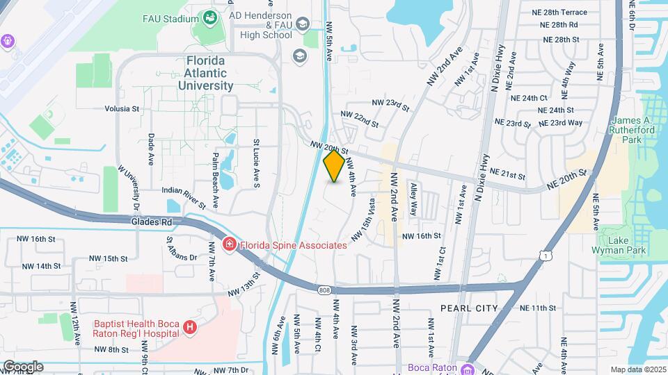 470 NW 20th St Map and Location Details