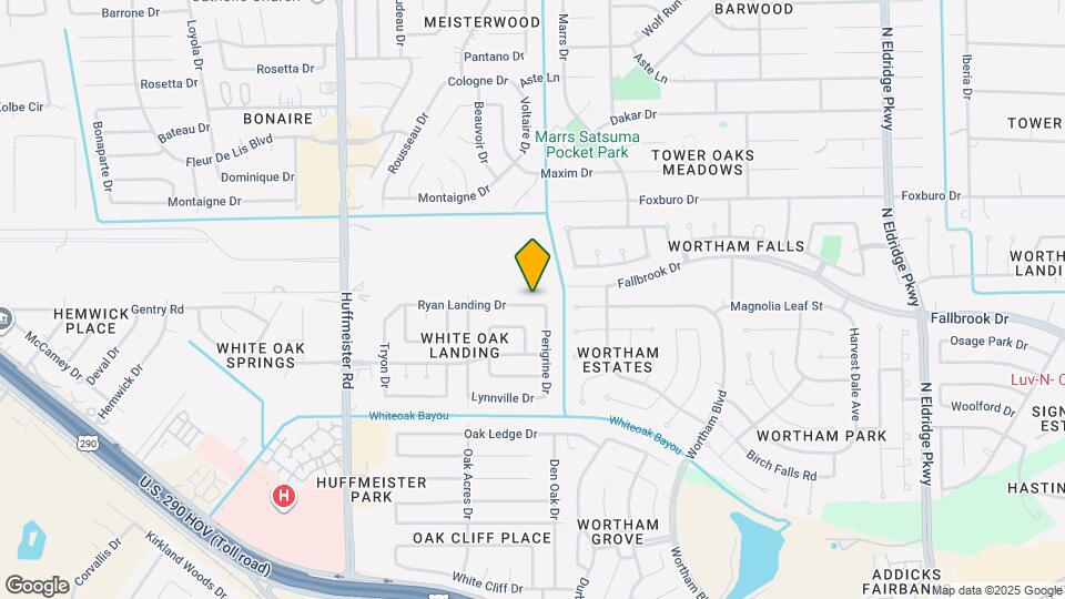 13310 Ryan Landing Dr Map and Location Details