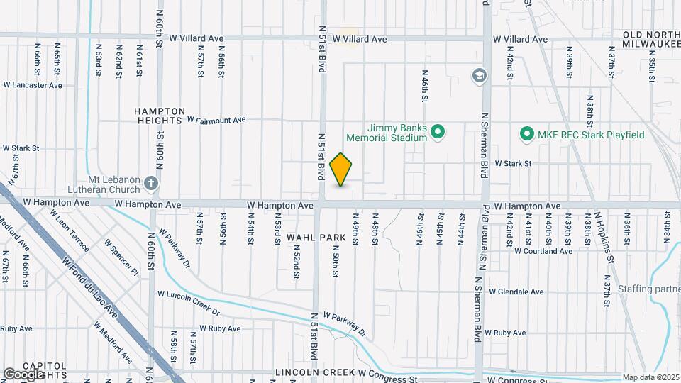 4938-4948 W Hampton Ave Mapa y Detalles de la Ubicación