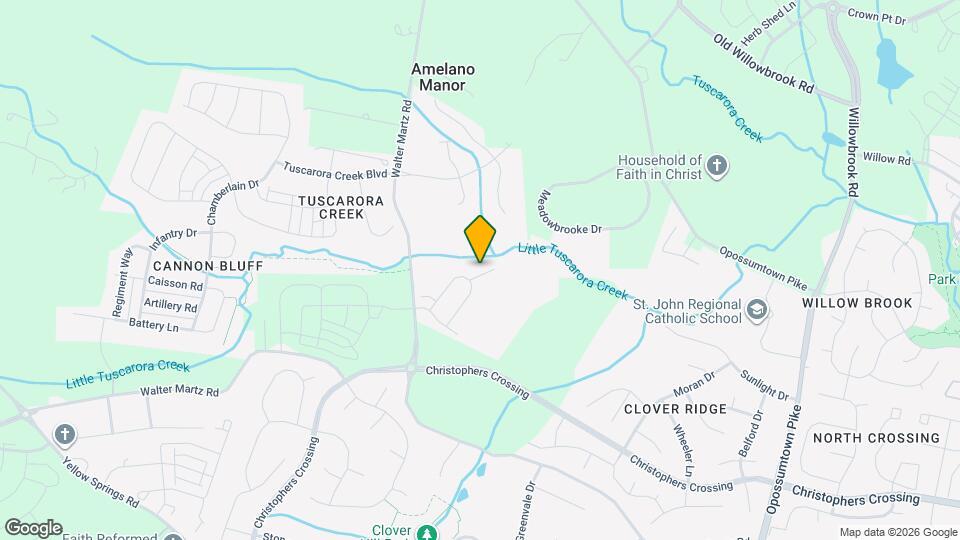 2007 Tuscarora Valley Ct Map and Location Details