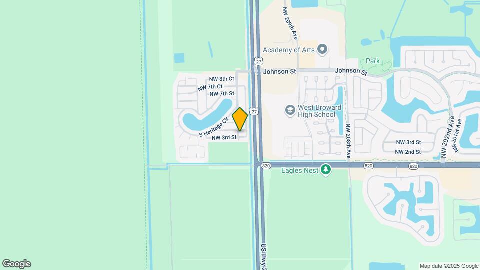 21431 NW 3rd St Map and Location Details
