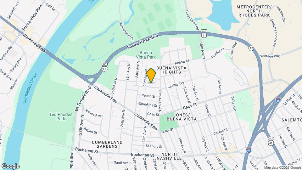 1716 McKinney Ave Mapa y Detalles de la Ubicación