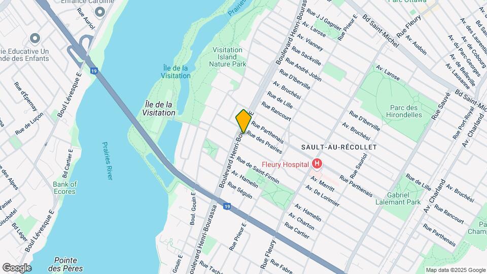 2122 Henri-Bourassa E Map and Location Details