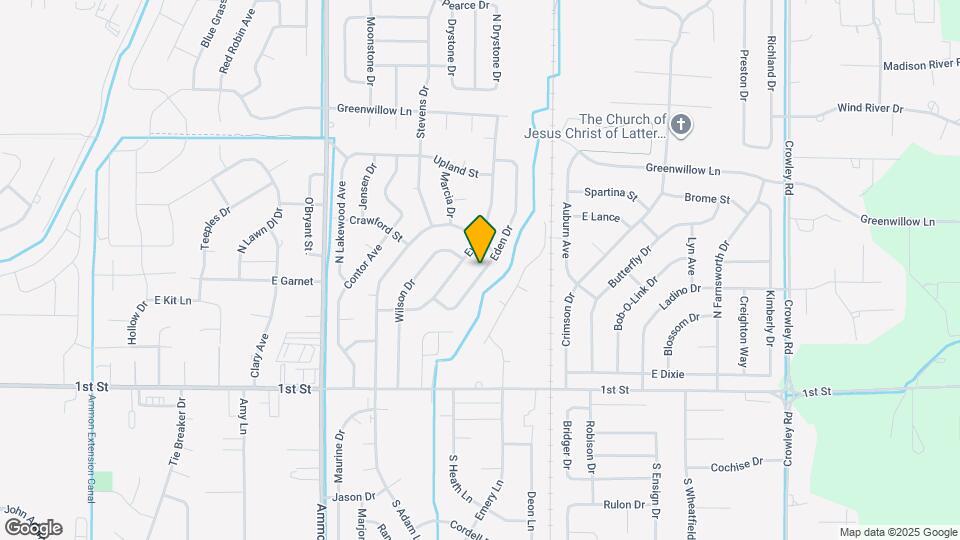 640 Eden Dr Map and Location Details