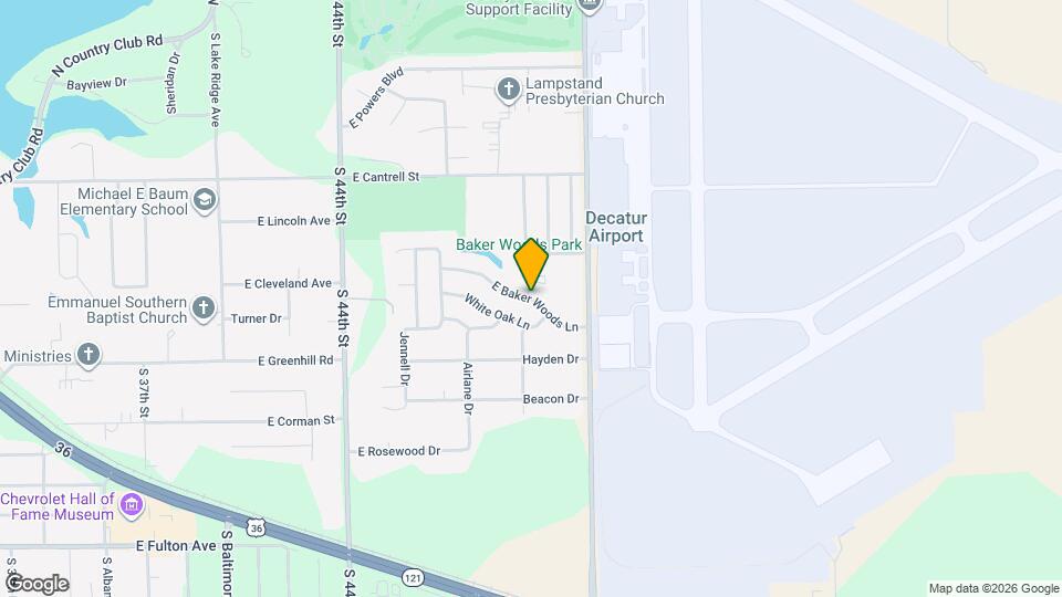 4802 E Baker Woods Ct Map and Location Details