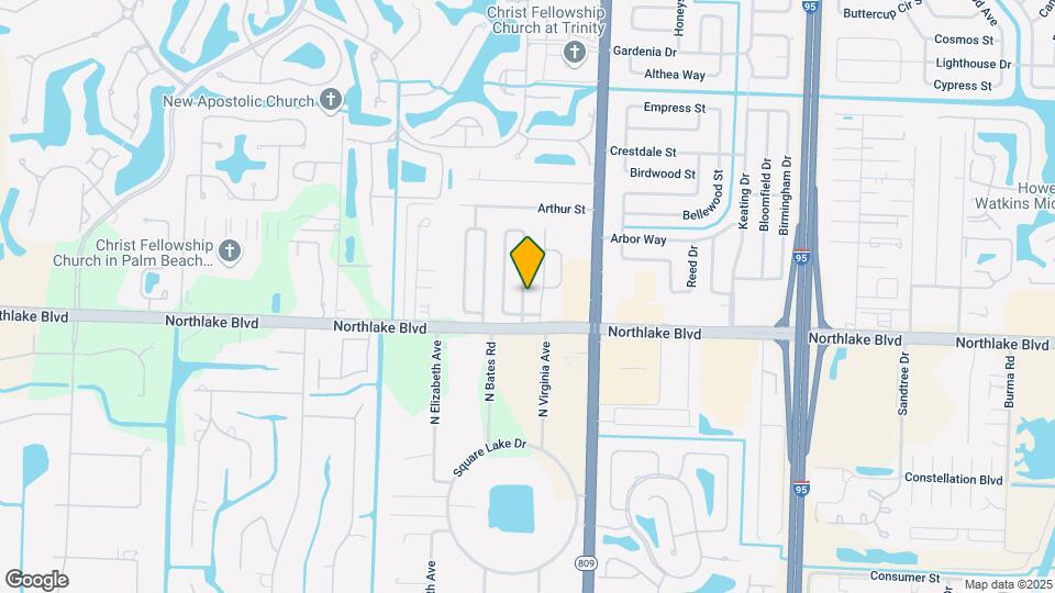 9064 E Highland Pines Dr Map and Location Details