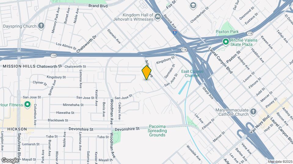 10623 Stanwin Ave Map and Location Details